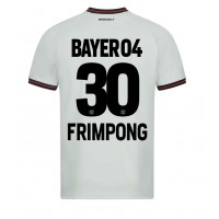 Bayer Leverkusen Jeremie Frimpong #30 Bortatröja 2023-24 Kortärmad
